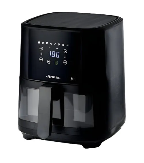 Ariete Air Fryer Timer 60MIn, 6Lit, 1300Watts, Black