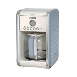 Ariete American Coffee Maker, 1.25Lit, 2000Watts, 4 To 12 Cups, Blue