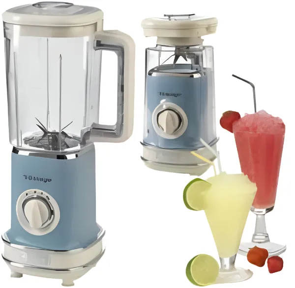 Ariete Blender 2Speeds & Pulse Button Plastic Jar, 1.5Lit, 600Watts, Blue