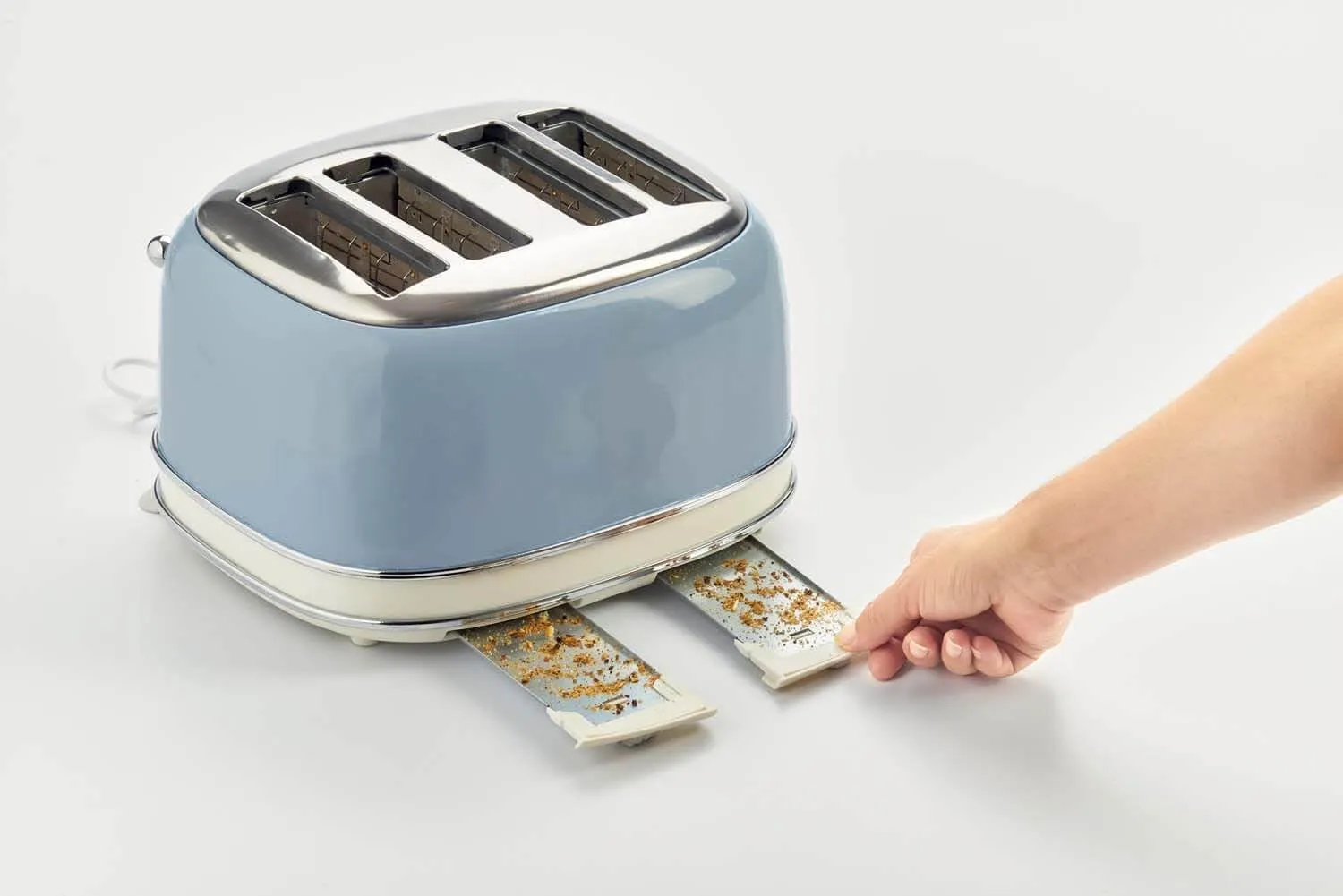 Ariete Toaster 4 Slice, 1600Watts, Blue