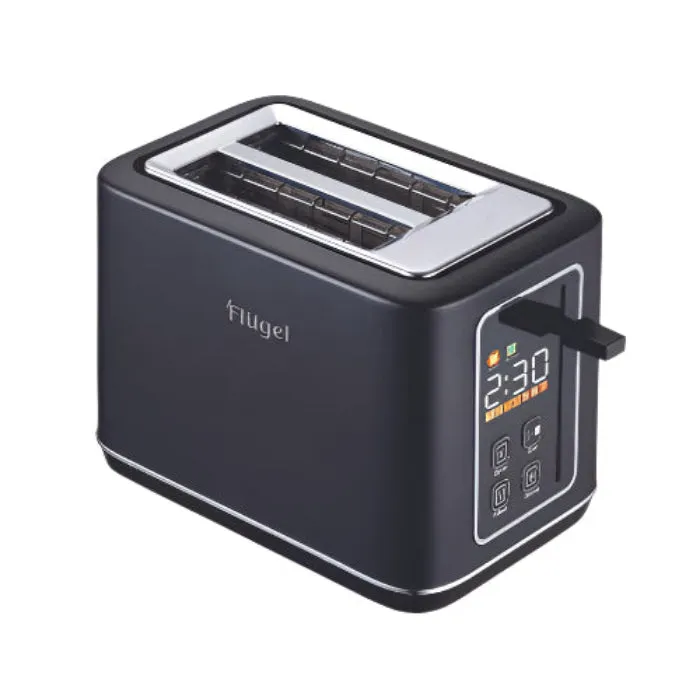 Arshia flugel Bread Toaster, 2 Slice, Black