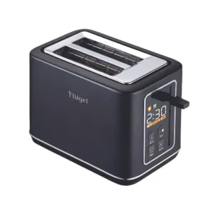 Arshia flugel Bread Toaster, 2 Slice, Black