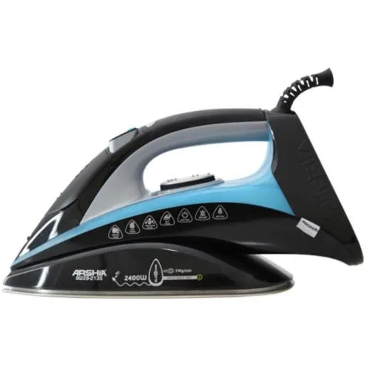 Arshia Steam Iron, 800Watts, Black