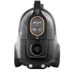 Arzum Bagless Cyclonic Vacuum cleaner, Inverter 750 Watts, 3 Functions, Black