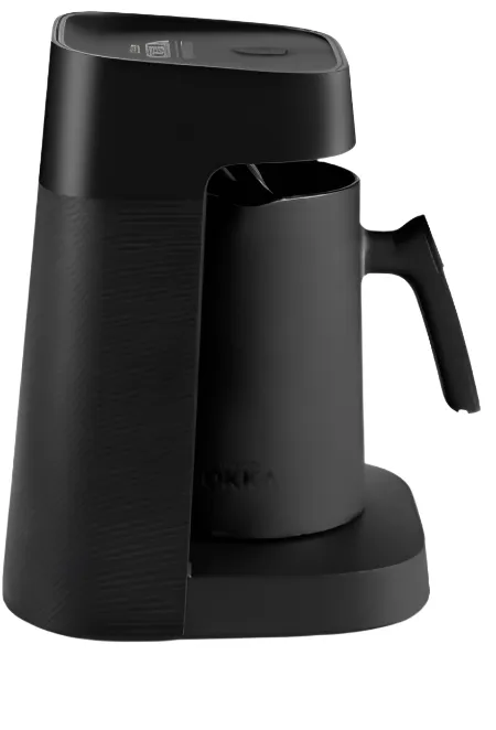 Arzum Coffee Maker, Sided Coffee Outlet, 1.8Lit, 1-5Cups, Black