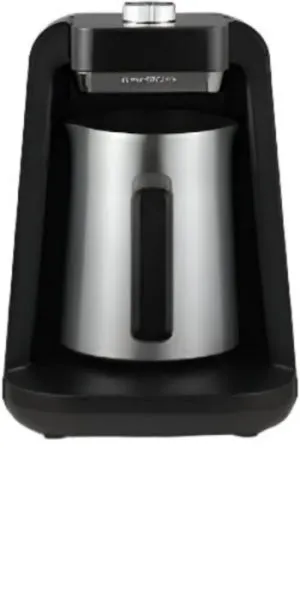 Arzum Turkish Coffee Machine Pro, Black Steel