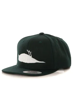 Atticus - Solid Bird Forest Green - Cap