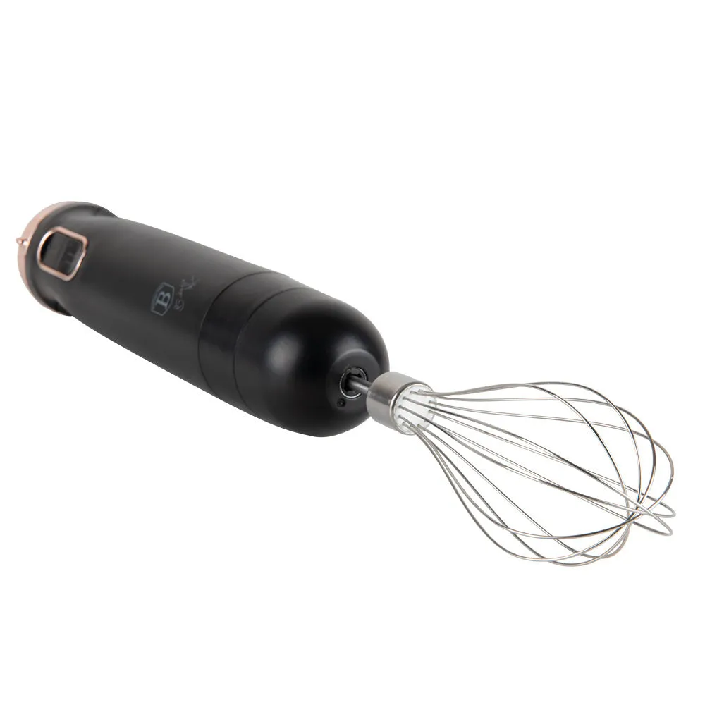 Belinger Haus Hand Blender 6Pcs Set, Haus / Black