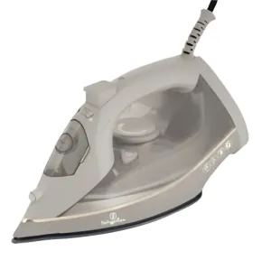 Berlinger Haus Steam Iron Ceramic Soleplate, 0.3Lit, 2200Watts, Sahara