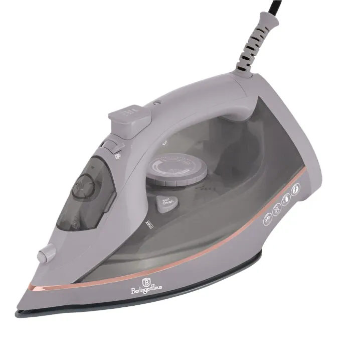 Berlinger Haus Steam Iron Ceramic Soleplate, 0.3Lit, 2200Watts, Taupe S