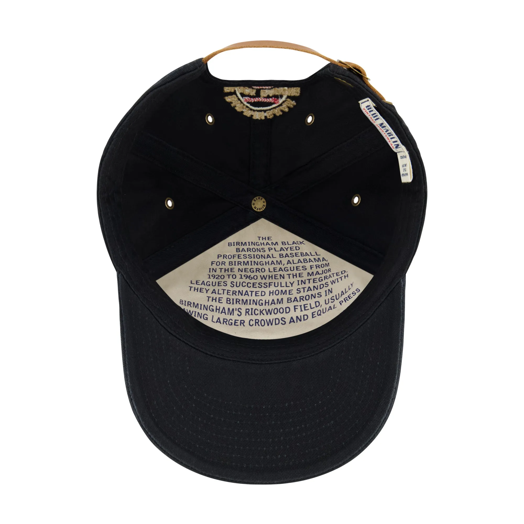 Blue Marlin Birmingham Black Barons Baseball Hat