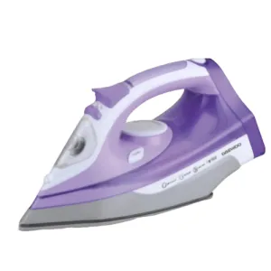 Daewoo Electric Iron Tefal Soleplate, 1800Watts, Purple