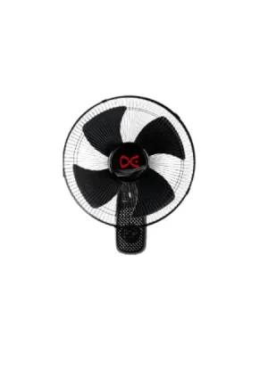 Daewoo Stand Fan, 18Inch, 4Blades, 80 Watts, With Remote, Black 