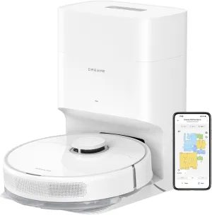 Dreame D10 Plus Gen2 Robot Vacuum, 6000PA, White