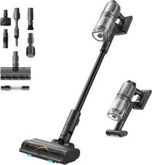 Dreame Upright Vacuum Cleaner, 310Watts, 90MIn runtime Stick, Black