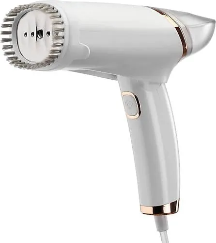 Eco Handheld garment steamer white- gold, 1000Watt Water Filling Capacity