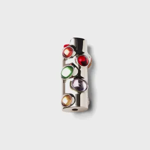 Edie Parker Gemstoned Lighter Case - Multi-Stone