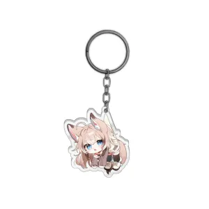 Effinfox Flustered Keychain