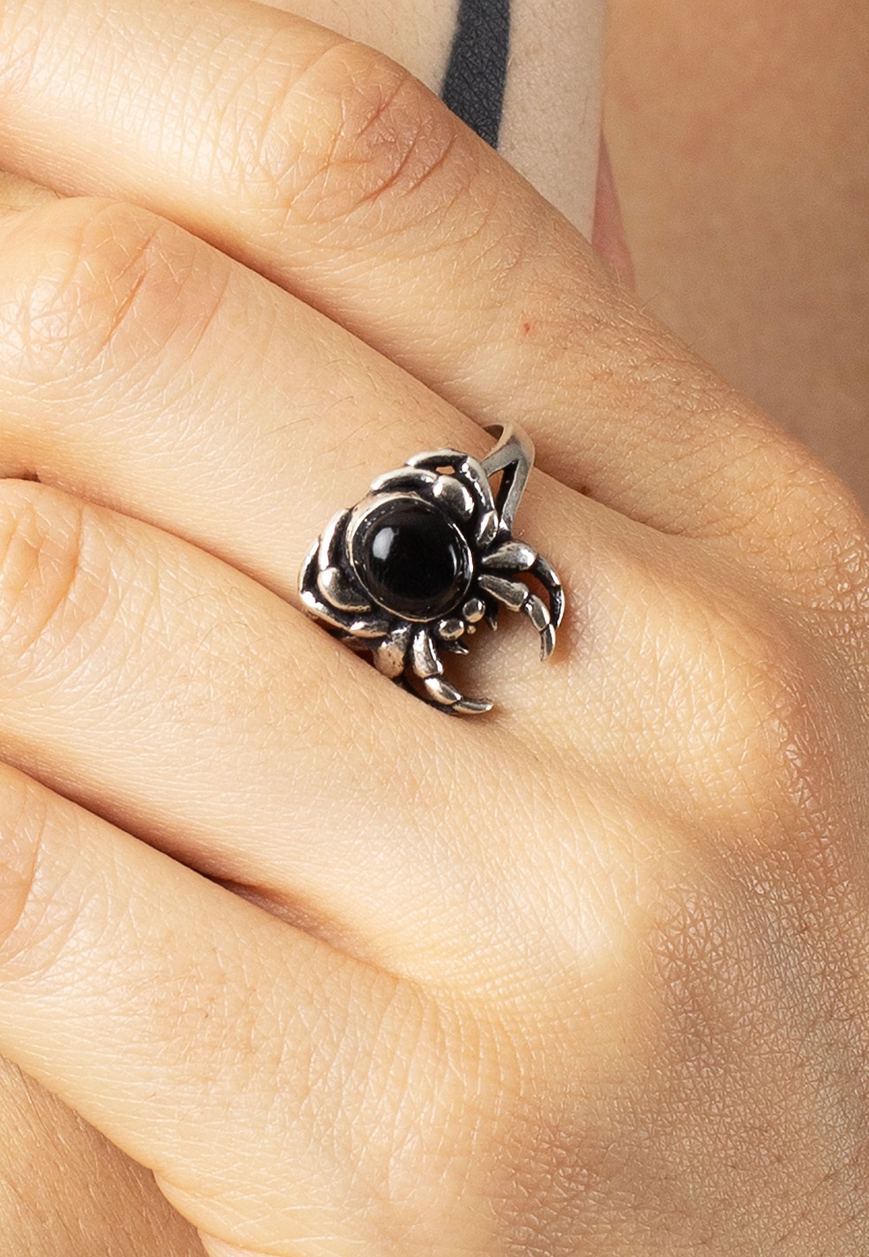 etNox - Black Spider - Ring