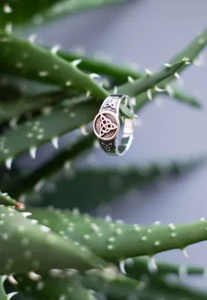 etNox - Keltischer Knoten Silver - Ring