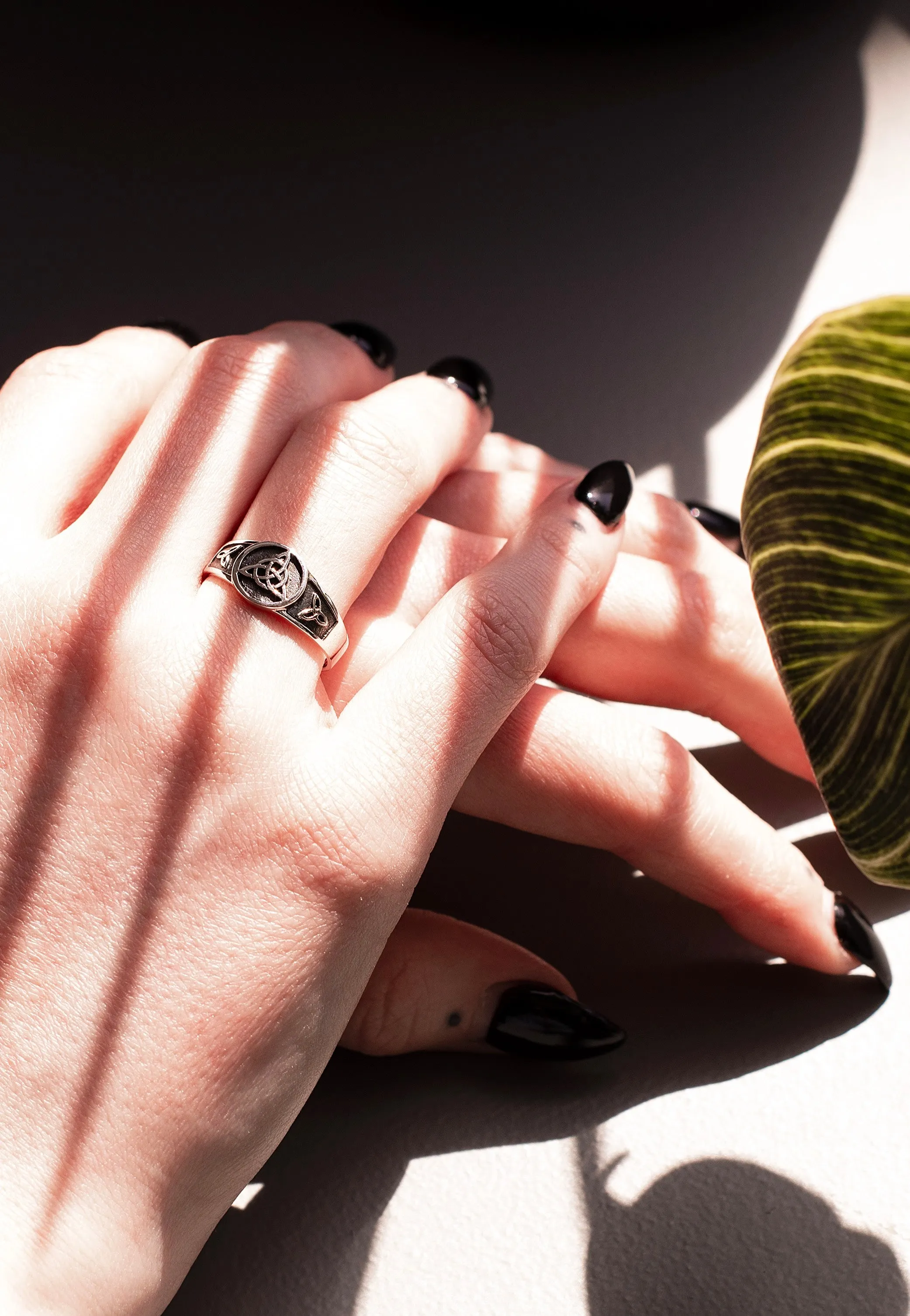 etNox - Keltischer Knoten Silver - Ring