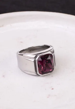 etNox - Simply Purple mit Stein - Ring