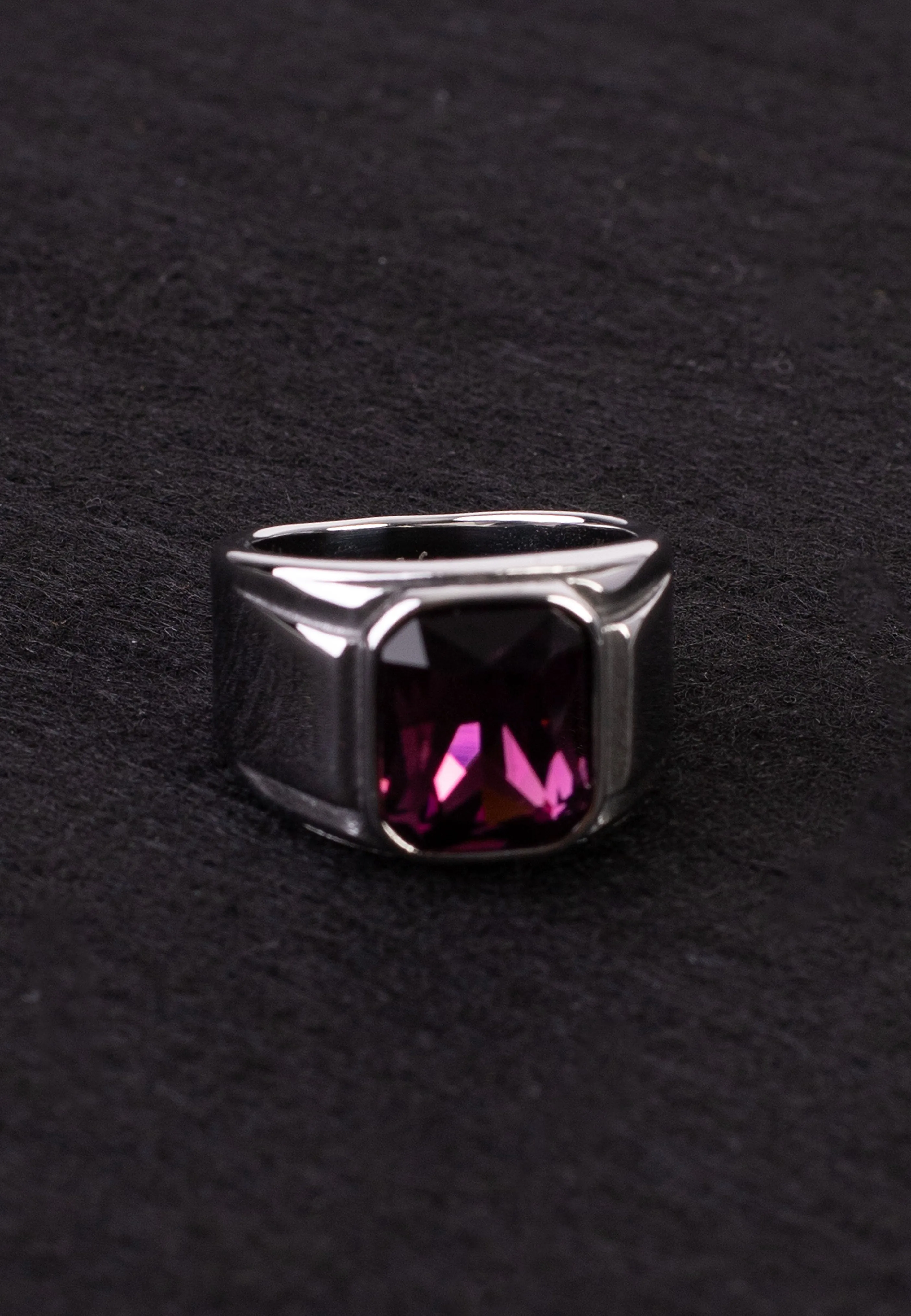 etNox - Simply Purple mit Stein - Ring