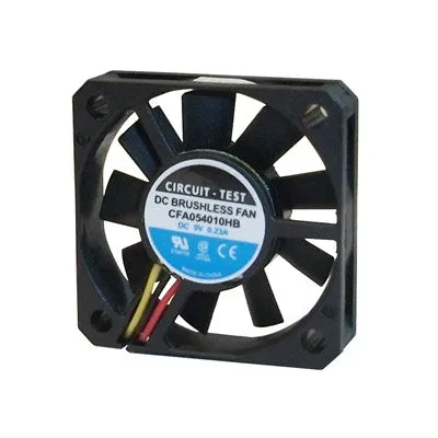 Fan 5VDC, 40mm x 10mm, 7.7 CFM, Ball Bearing (CFA054010HB)
