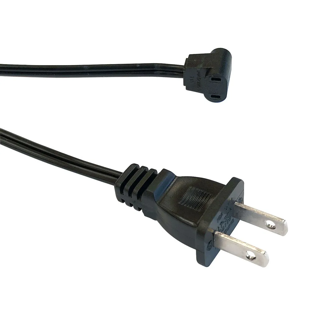 Fan Power Cord - T-StyleFan Terminal Receptacle to AC Plug, 48" (CFC-T48P)
