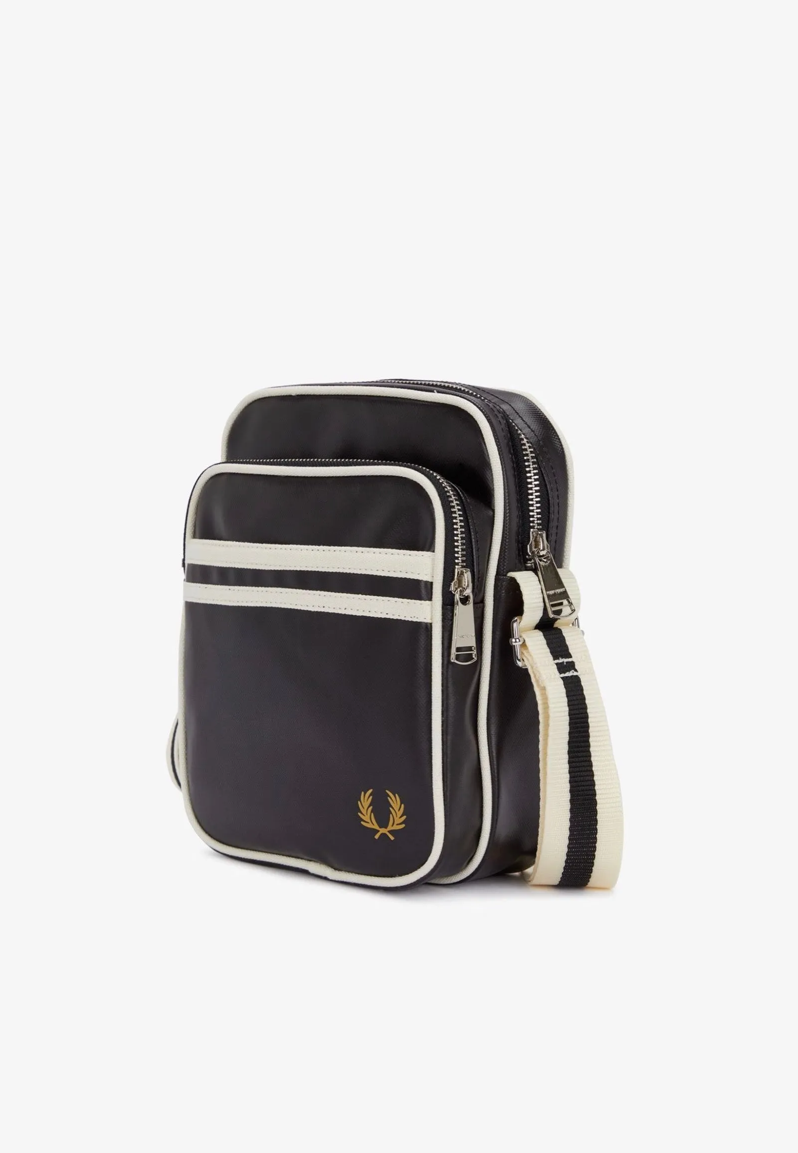 Fred Perry - Classic Side Black/Ecru - Travel Bag