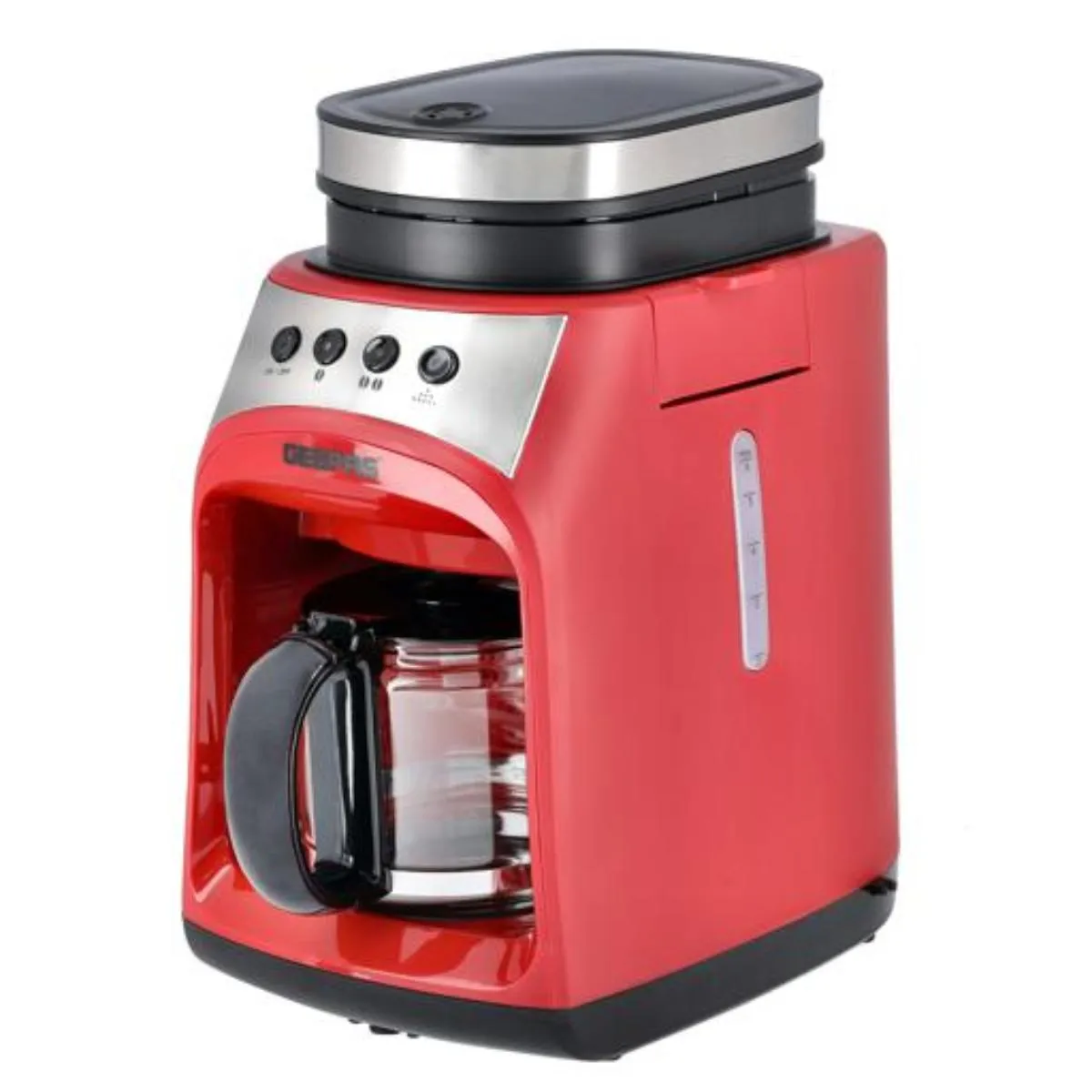 Geepas 0.6 Ltr Grind & Drip Coffee Maker 1X4