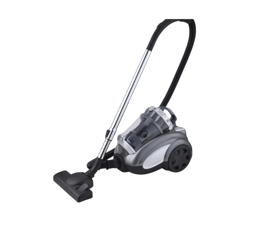 Home Electric Vacuum Cleaner Black And Silver Power 2000W Capacity 2.5L Metal Telescopi