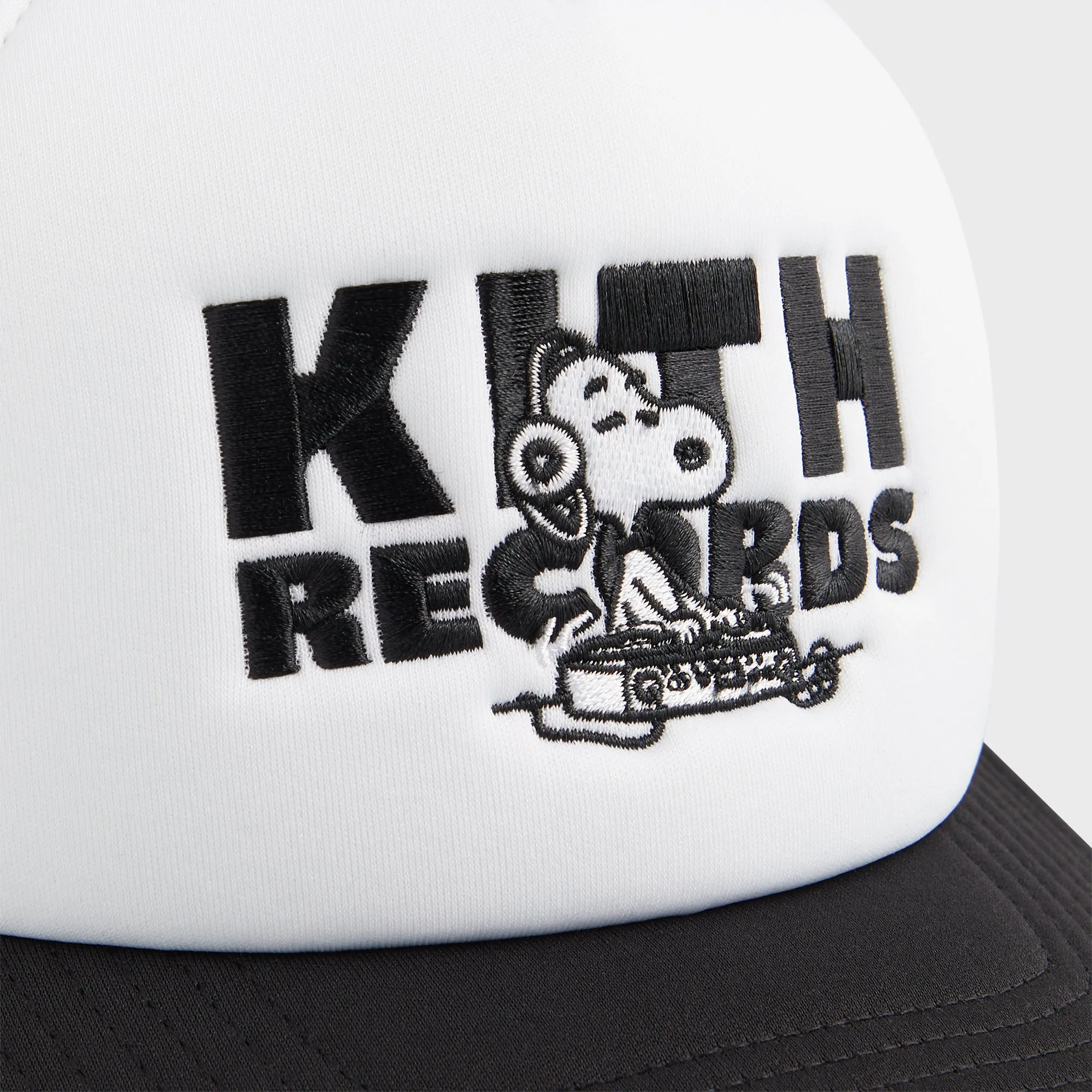 Kith for Peanuts Kith Records Nolan Poly Foam Trucker - Black