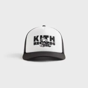 Kith for Peanuts Kith Records Nolan Poly Foam Trucker - Black