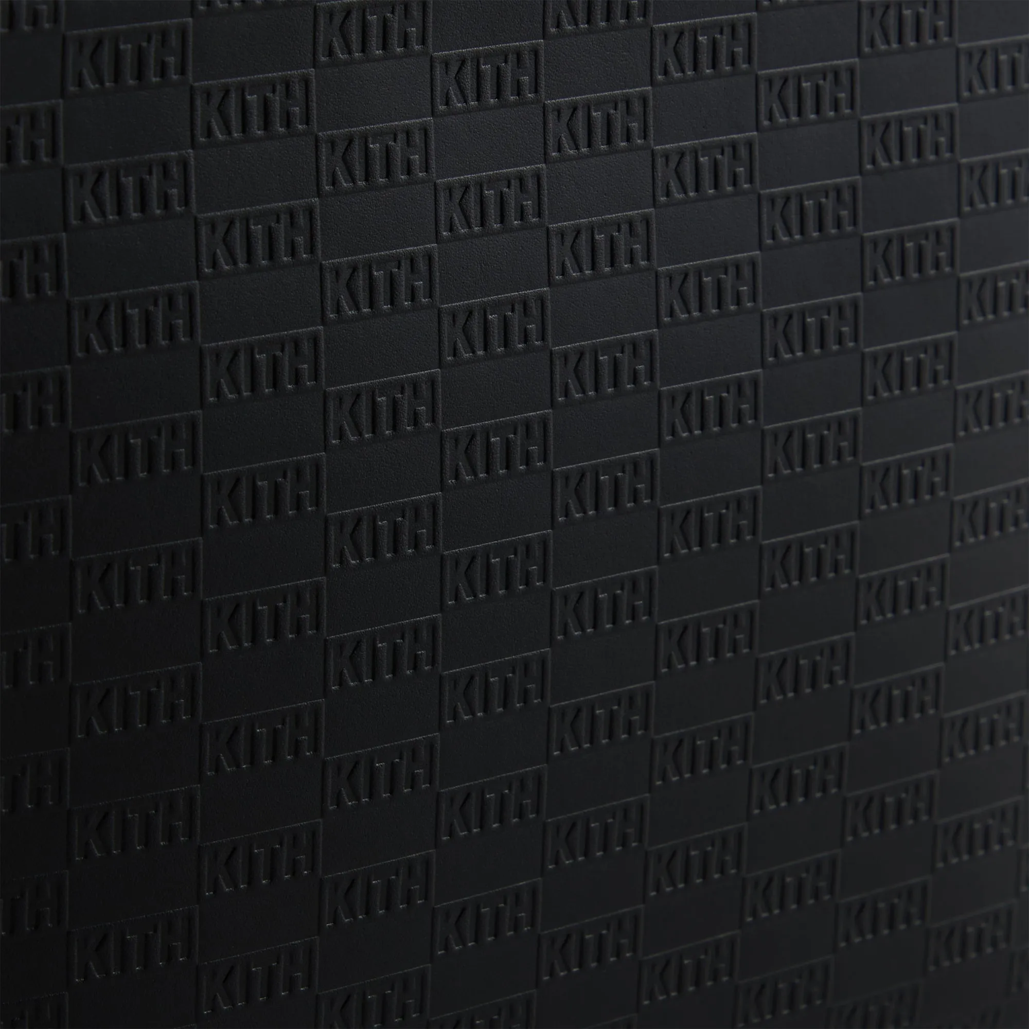 Kith Monogram Zipper Pouch - Black