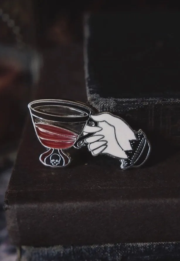 Lively Ghosts - You've Been Poisoned - Pin