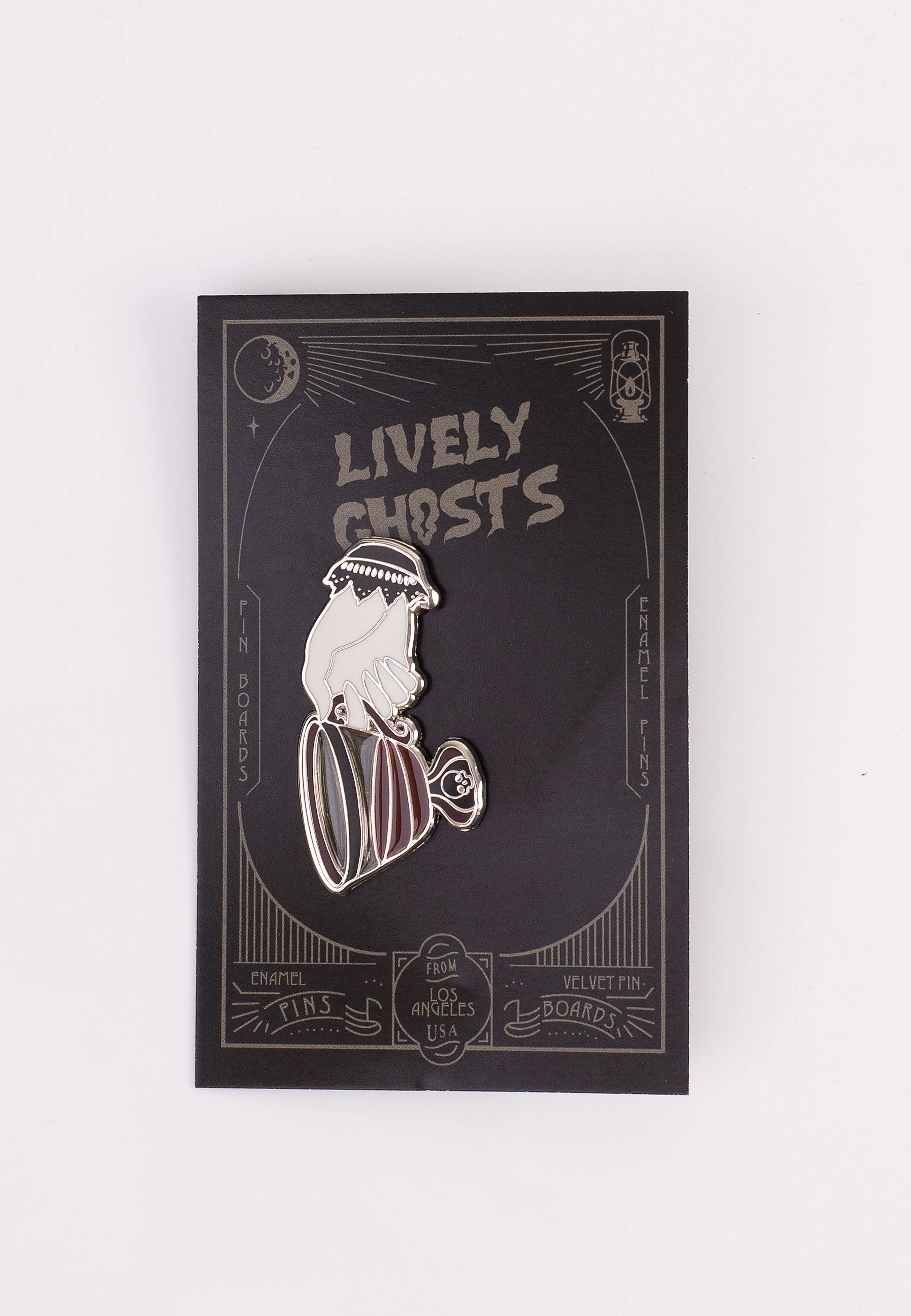 Lively Ghosts - You've Been Poisoned - Pin