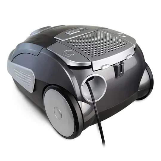 Mega Canister Vacuum Cleaner, 5Lit, 2000Watts, Grey