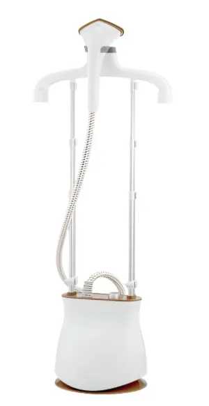 Mega Garment Steamer Twin Pole, 2400Watts, White