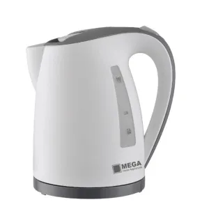 Mega Kettle Plastic, 1.7Lit, 2200Watts, White