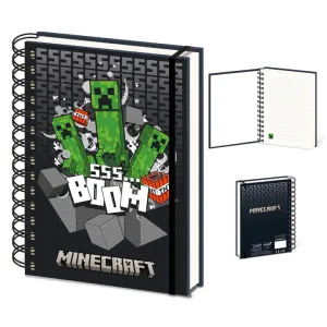 Minecraft (Boom) A5 3d Lenticular Notebook