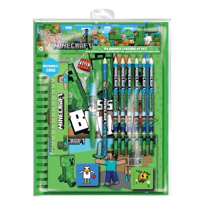 Minecraft (Boss) A4 Bumper Stationery Set