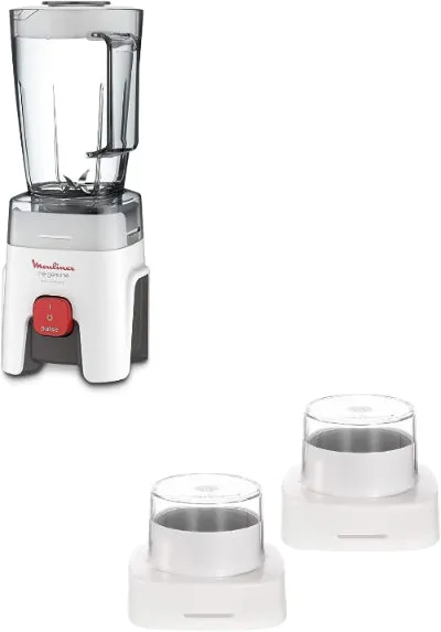 Moulinex Blender Genuine, 1.75Lit, 500Watts, White