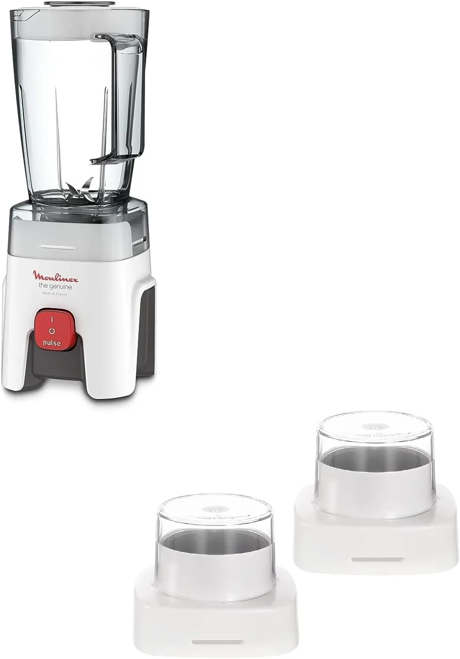 Moulinex Blender Genuine, 1.75Lit, 500Watts, White