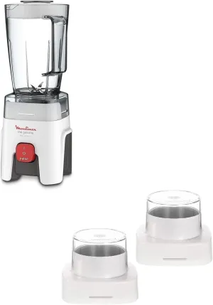 Moulinex Blender Genuine, 1.75Lit, 500Watts, White