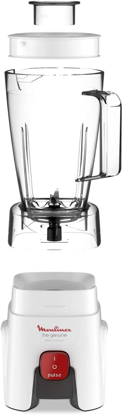Moulinex Blender Genuine, 1.75Lit, 500Watts, White