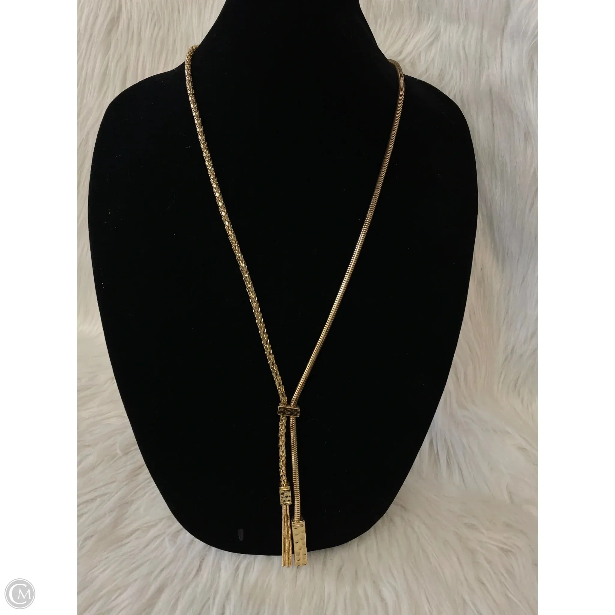 Necklace Lariat & Y-drop By Chicos