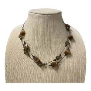 Necklace Layered By Lia Sophia In Brown