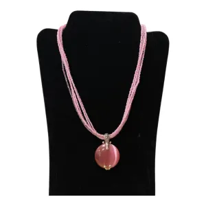 Necklace Pendant By Premier Designs In Pink