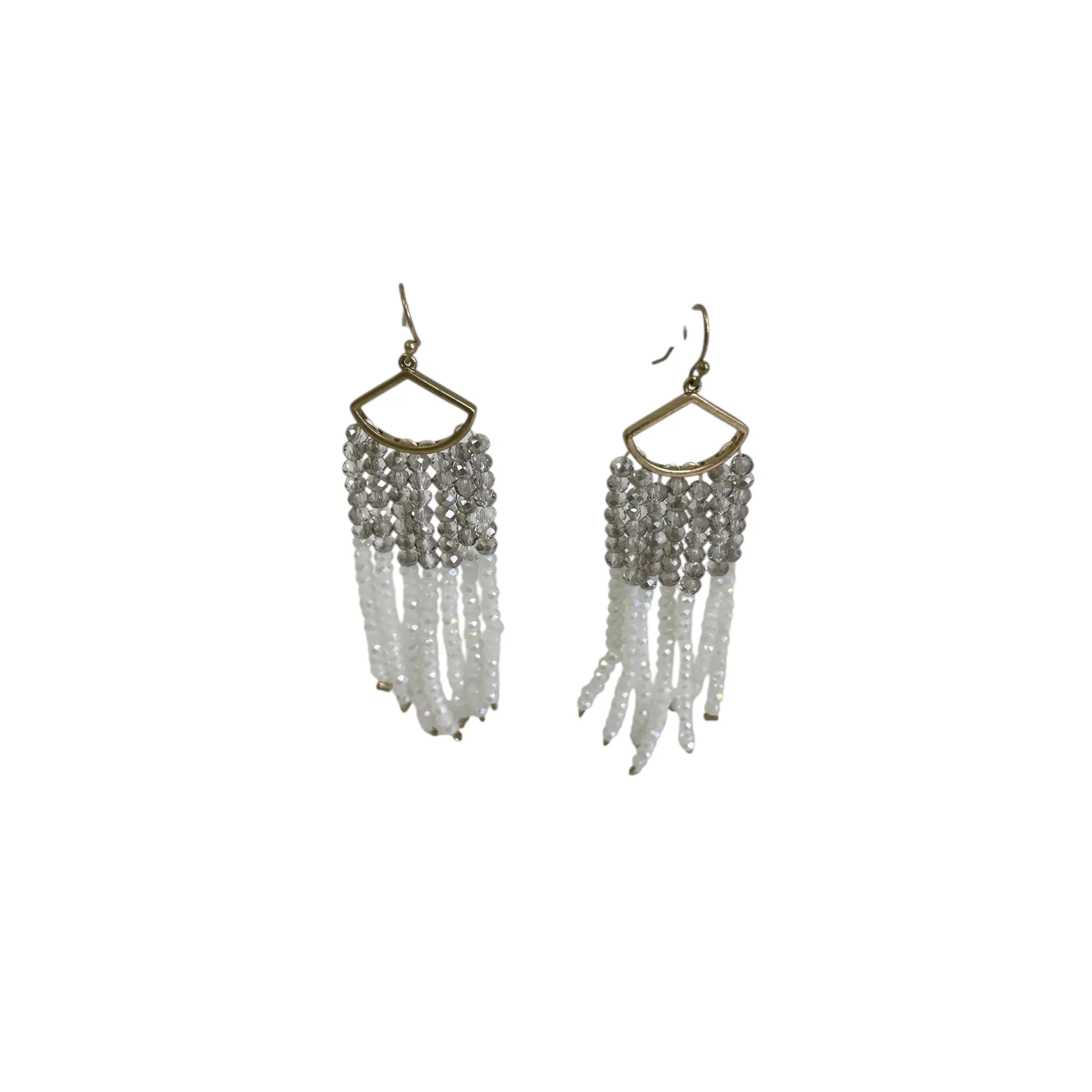 Necklace Set By Cme In Silver & White